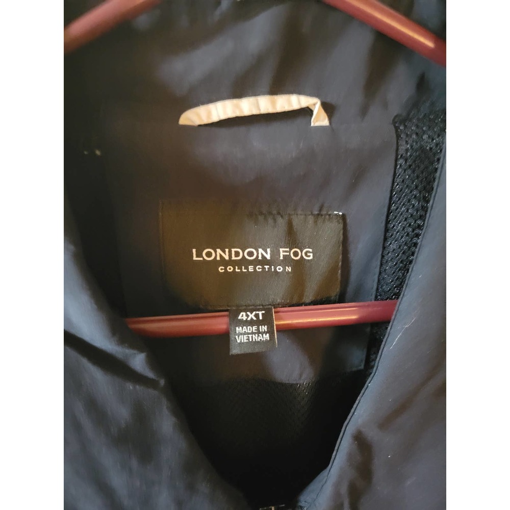 London Fog Men's Auburn Zip-Front Golf Jacket  Size 4XT